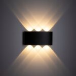 zidna lampa sa šest dioda - prednja strana