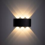 zidna lampa sa šest dioda - prikaz funkcija