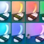 lampa sa Bluetooth zvučnikom - prednja strana