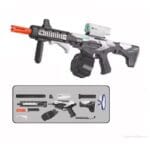 M416 AEG igračka-puška na gel kuglice sa bubanj magacinom