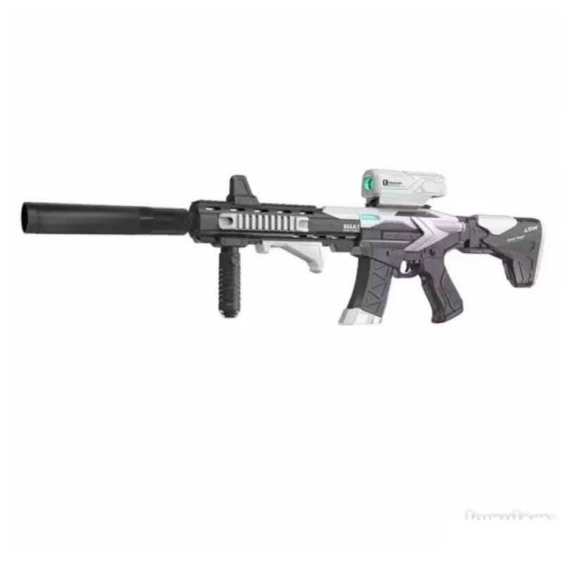 M416 AEG igračka-puška na gel kuglice sa bubanj magacinom M416 gel blaster - detalji