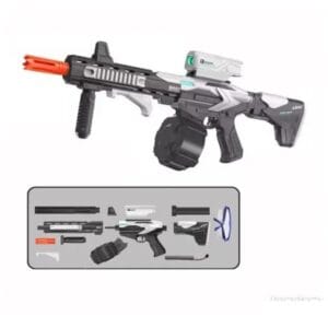 M416 AEG igračka-puška na gel kuglice sa bubanj magacinom