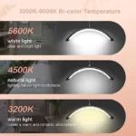 HD-M6X podna lampa polumesec - detalji