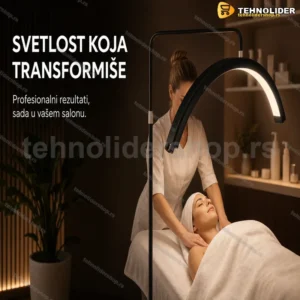 Podna LED lampa polumesec HD-M6X 40W sa podesivim stativom