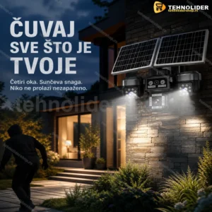 AOV 4G solarna kamera sa četiri objektiva i AI detekcijom
