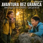 Set dečijih toki voki stanica sa 22 kanala, VOX i LED lampom