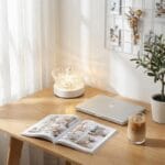 dekorativna noćna lampa - prednja strana