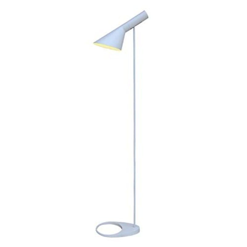 Retro podna lampa s nagnutim abažurom, visina 130 cm, grlo E27 podna lampa za dnevnu sobu - u upotrebi
