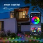 RGB lampe za baštu - pakovanje