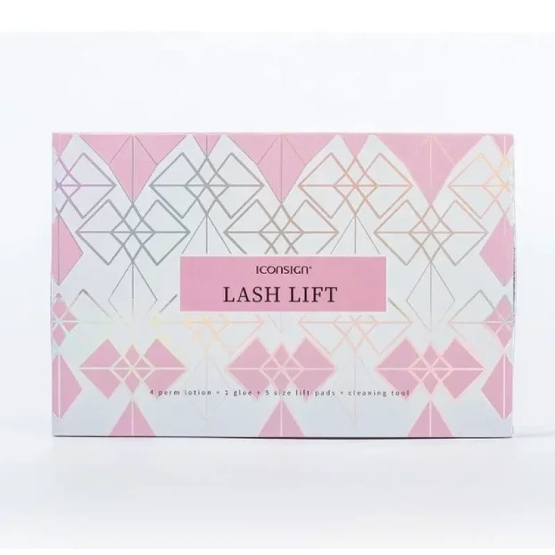 Set za lash lift trepavica sa keratinskom negom lash lift set za trepavice - u upotrebi