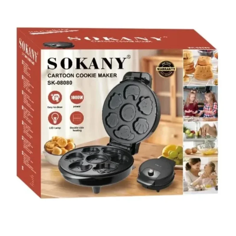SOKANY SK-08080 aparat za galete sa 7 oblika, 1000 W SOKANY SK-08080 aparat za galete - u upotrebi