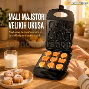 SOKANY SK-130 električni aparat za kolačiće u obliku figura 1400 W