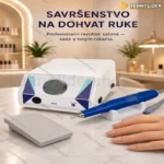 Stona električna turpija za nokte Zrillian B130 sa pedalom