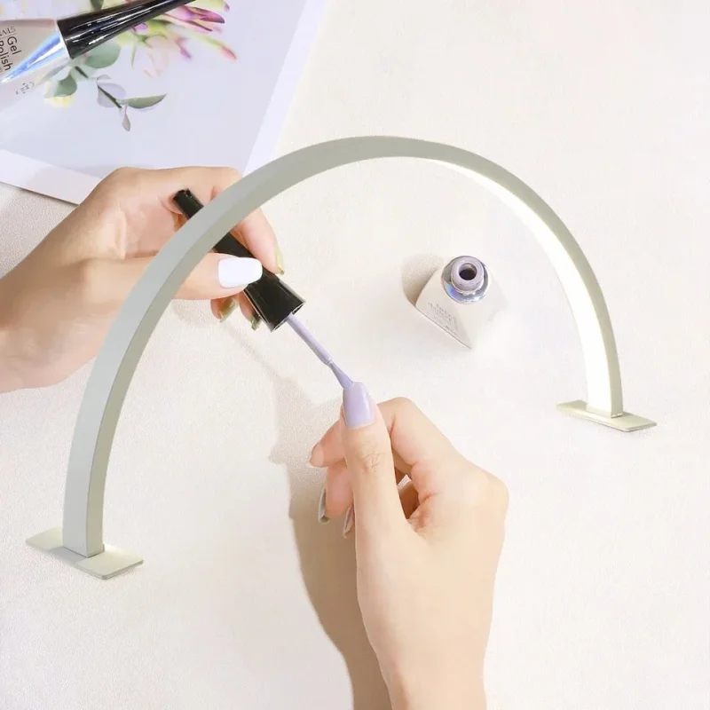 LED Half Moon stona lampa za manikir 55 cm — 25 W Half Moon lampa za manikir 55cm - prednja strana
