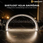 Stona LED lampa HD-M10X polumesec 40W za manikir i kozmetiku
