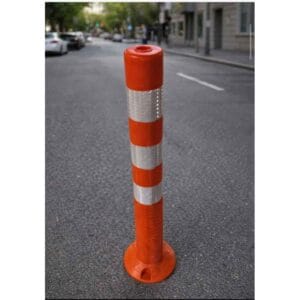 Stubić saobraćajni fleksibilni 75 cm sa reflektujućim trakama