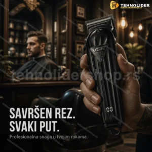 VGR V-282 punjiva mašinica za šišanje Triple Black 2000 mAh