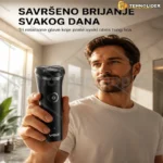 VGR V-319 električni brijač sa tri rotacione glave