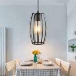 vintage viseća lampa - ugao pogleda
