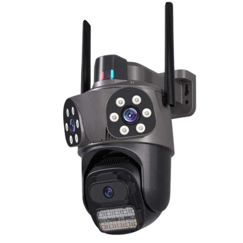 A35 Wi-Fi kamera za nadzor sa dva objektiva 12 MP i PTZ rotacijom wifi kamera a35 - prednja strana