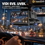 Auto kamera 3 u 1 Auto kamera Full HD unutrasnja i zadnja
