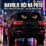 Dekorativna LED auto svetla za vetrobransko staklo