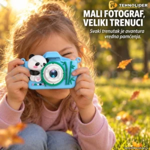 Digitalni fotoaparat za decu u masci pande