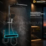 Tuš sistem sa termostatom i LED displejom za kupatilo