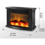 mini grejalica kamin - prednja strana