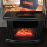 mini grejalica kamin - u upotrebi