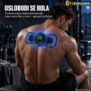 EMS masažer stimulator mišića za CELO TELO 1+1 gratis