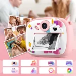 roze foto-štampač za decu - prednja strana