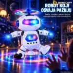 Igračka robot sa svetlom i muzikom