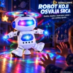 Igračka robot sa svetlom i muzikom