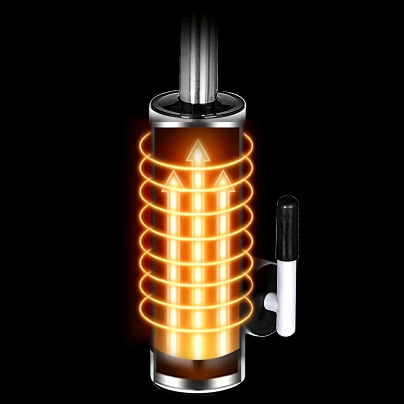 Inox slavina RY-019 sa protokom i grejačem 3000 W — displej protočna slavina RY-019 - detalji