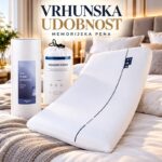 jastuk od memorijske pene - prednja strana