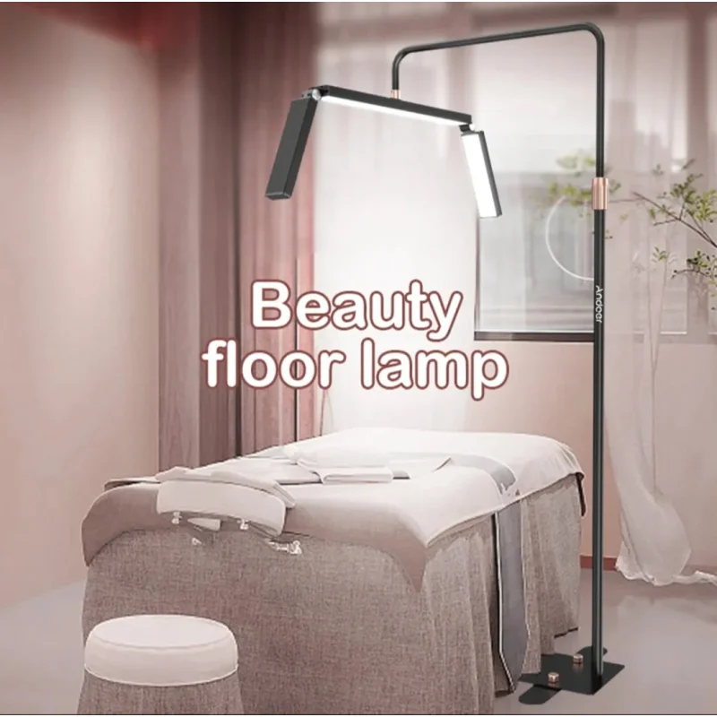 LED lampa polumesec HD-M9X sa postoljem i daljinskim upravljačem podna lampa polumesec HD-M9X - u upotrebi