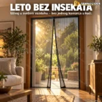 Magnetna mreža protiv komaraca – komarnik
