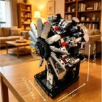 model avionskog motora - u prostoru