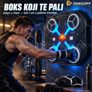 Muzička Tabla za Boks + Rukavice za boks