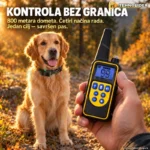 Ogrlica za Dresuru Pasa sa Dometom 800m – 4 Načina Rada