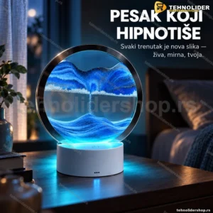 Peščana LED lampa