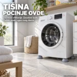 Set podloga protiv buke i klizanja za ves masinu