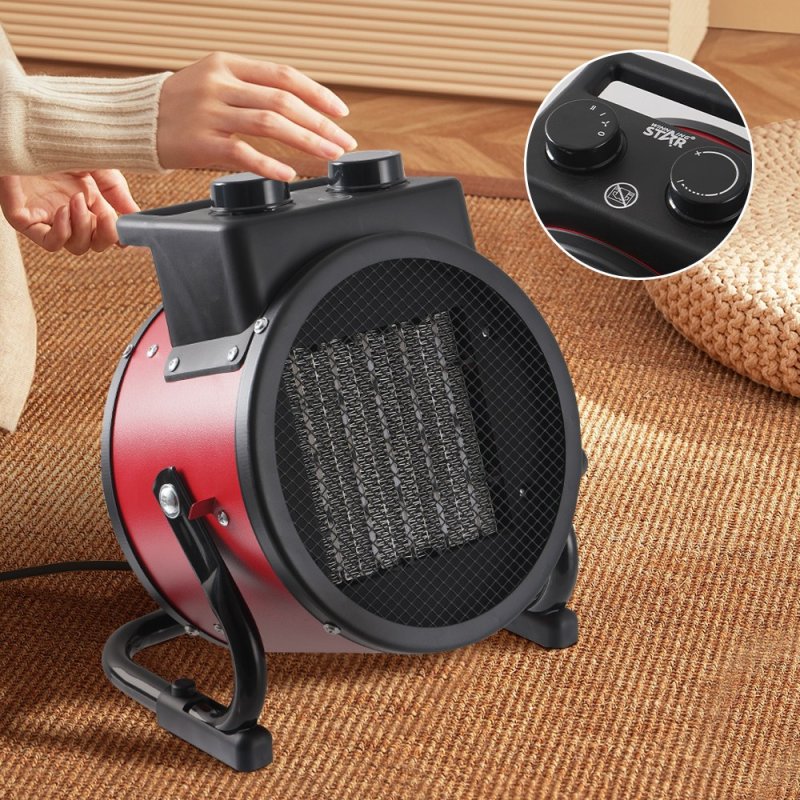 Prenosiva PTC keramička grejalica 2500 W sa ventilatorom i ručkom ptc grejalica 2500w - detalji