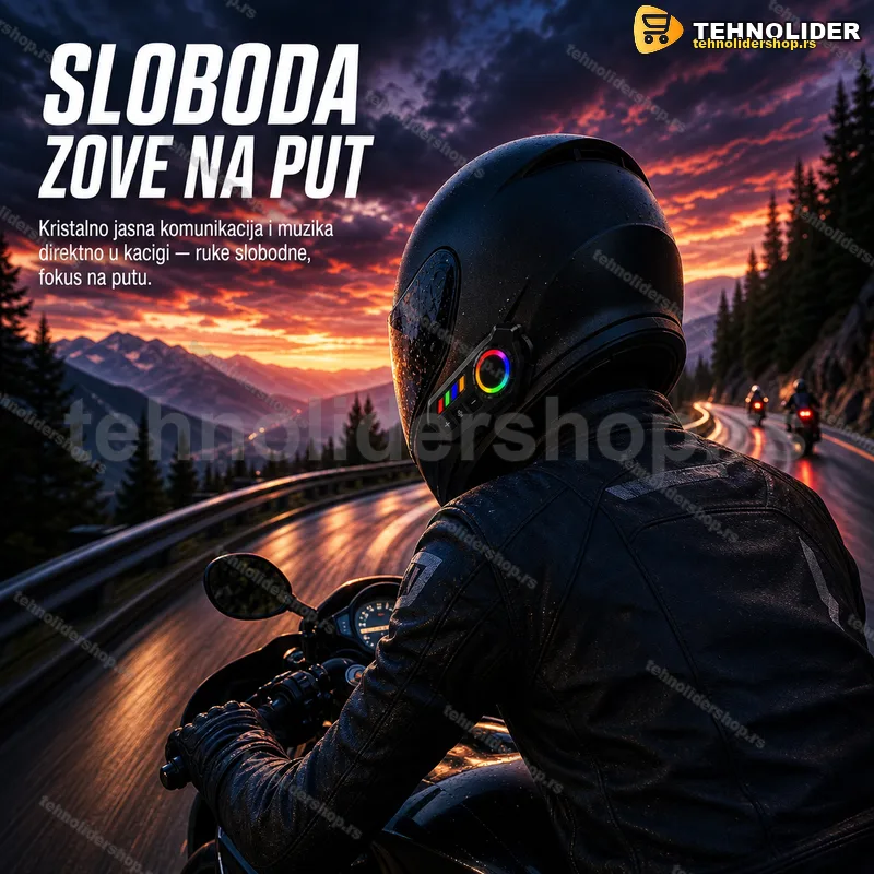 Motociklistički interkom K06A sa mikrofonom i redukcijom buke Motociklistički interkom K06A sa mikrofonom i redukcijom buke