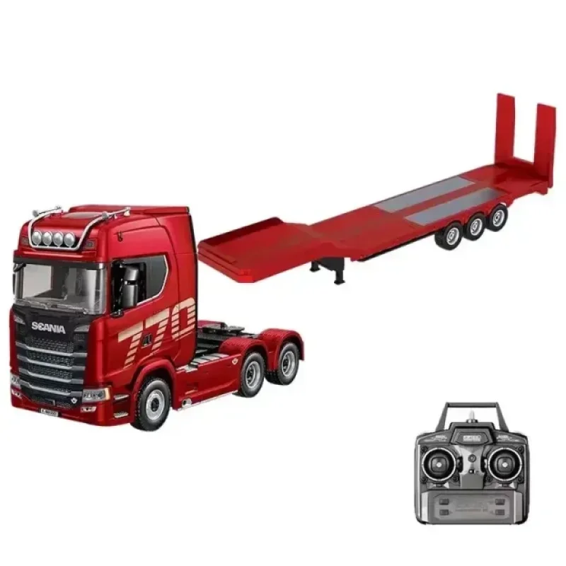 RC tegljač Scania 770 S 1:18 sa prikolicom — dužina 1,2 m scania kamion na daljinski - prednja strana