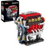 set V8 motora za sklapanje - prednja strana