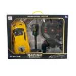 Set za trku sa volanom, pedalama i semaforom Racing Control