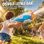 SHARK Pametna Automatska Puška na Vodu – Vaše Tajno Oružje za Letnje Osveženje!