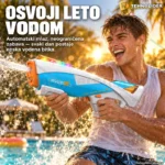 SHARK Pametna Automatska Puška na Vodu – Vaše Tajno Oružje za Letnje Osveženje!